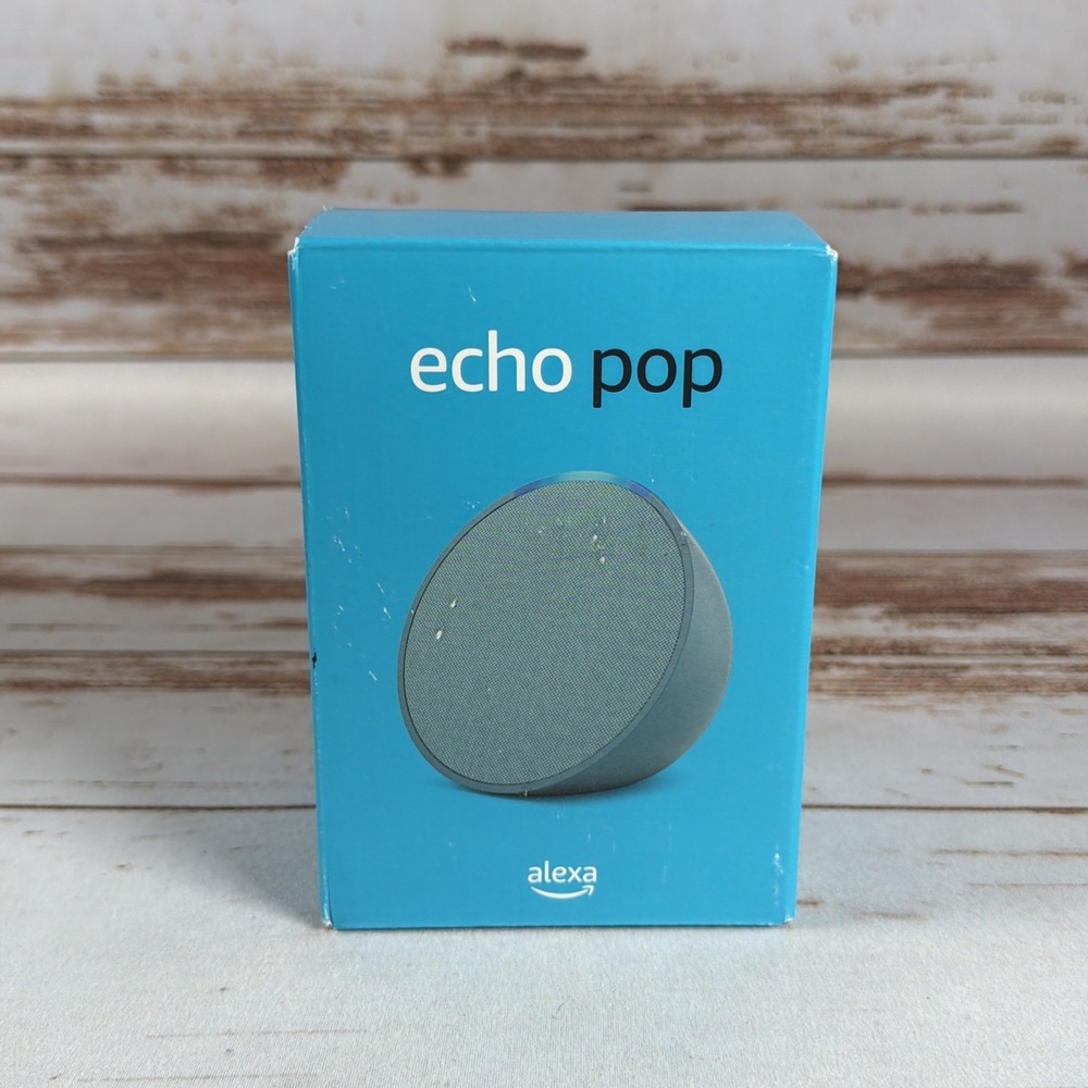 Amazon Echo Pop Smart Speaker with Alexa Newest Model Compact NEW Sealed